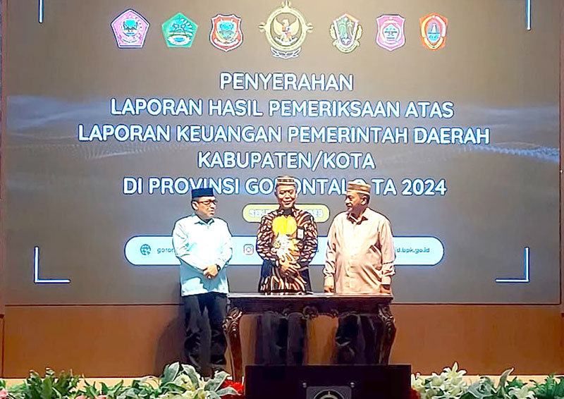 Pemkab Boalemo Kembali Raih WTP dari BPK RI